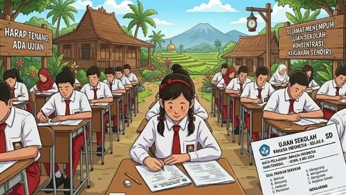 20 Soal Pilihan Ganda Bahasa Indonesia Kelas 6 SD Kurikulum Merdeka 20 Soal Pilihan Ganda Bahasa Indonesia Kelas 6 SD Kurikulum Merdeka